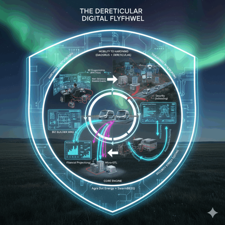 The DeReticular Digital Flywheel: How Your Microgrid Powers Our Entire Ecosystem of Resilience and Growth