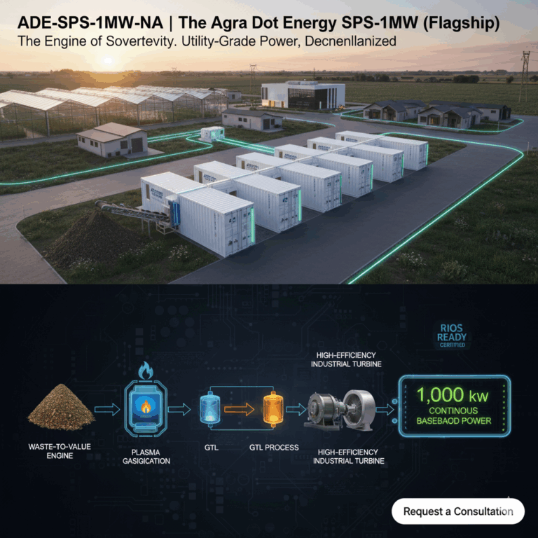 The Engine of Sovereignty: Introducing the Agra Dot Energy SPS-1MW