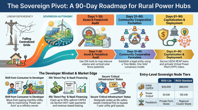 The Death of the Line: Why the Rural “Sovereign Node” is the Only Viable Exit from Grid Paralysis