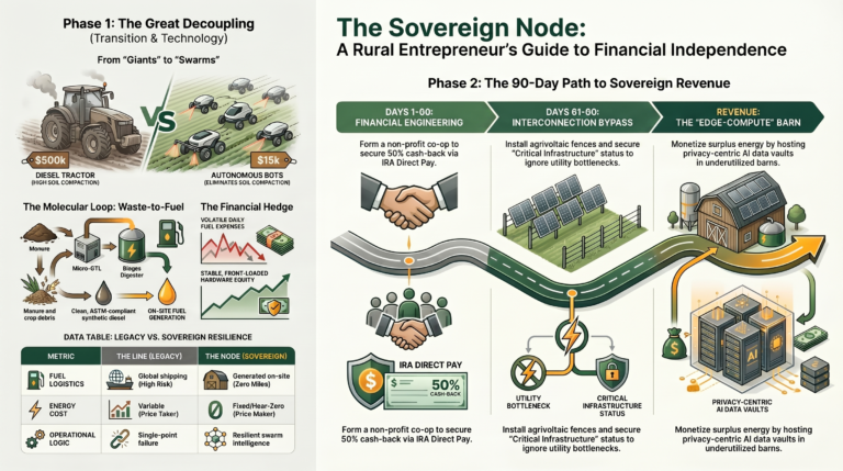 The Sovereign Rural Entrepreneur: Building The Node for Financial Independence and Autonomous Wealth