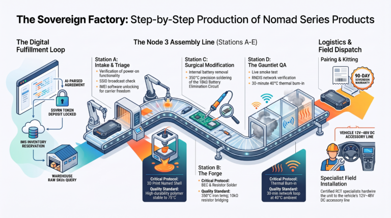 Operational Systems Integration Manual: Sovereign Node Fulfillment & Production
