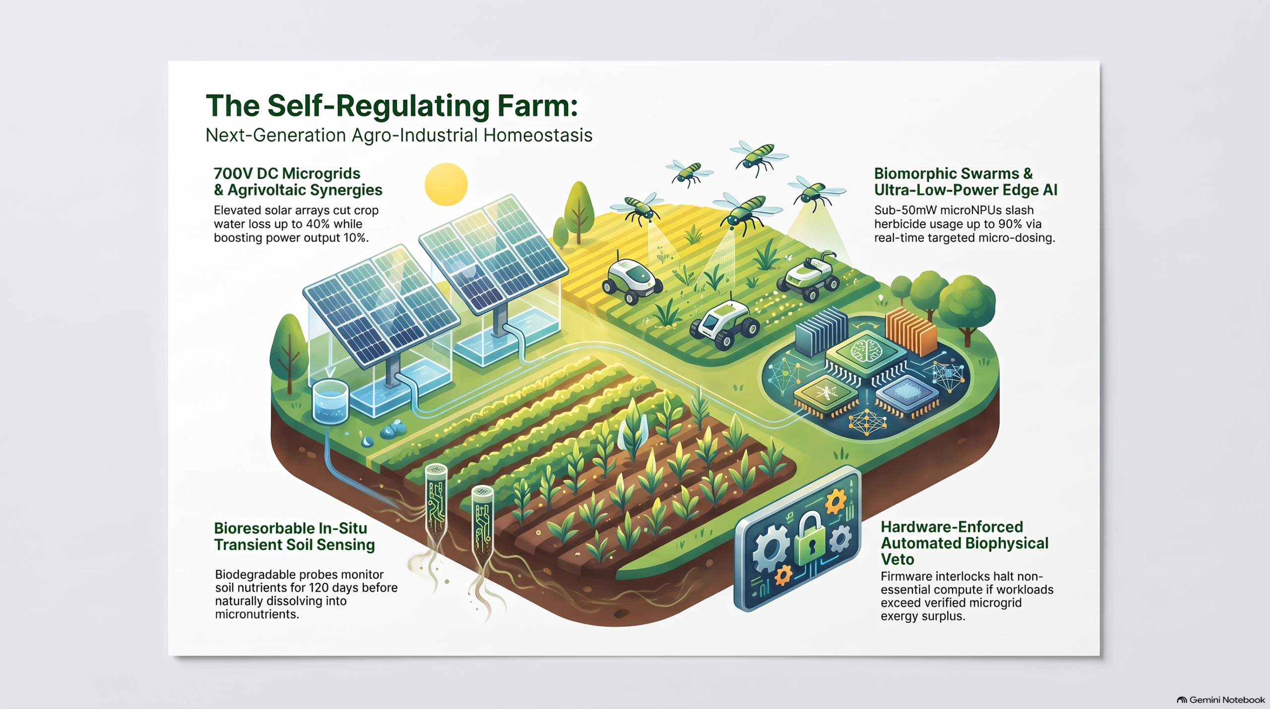 Briefing Document: The Self-Regulating Farm & Agro-Industrial Homeostasis